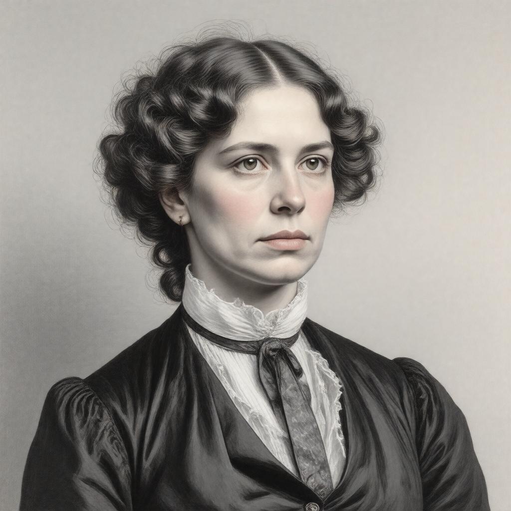 AI-created image of Marie Vulliamy