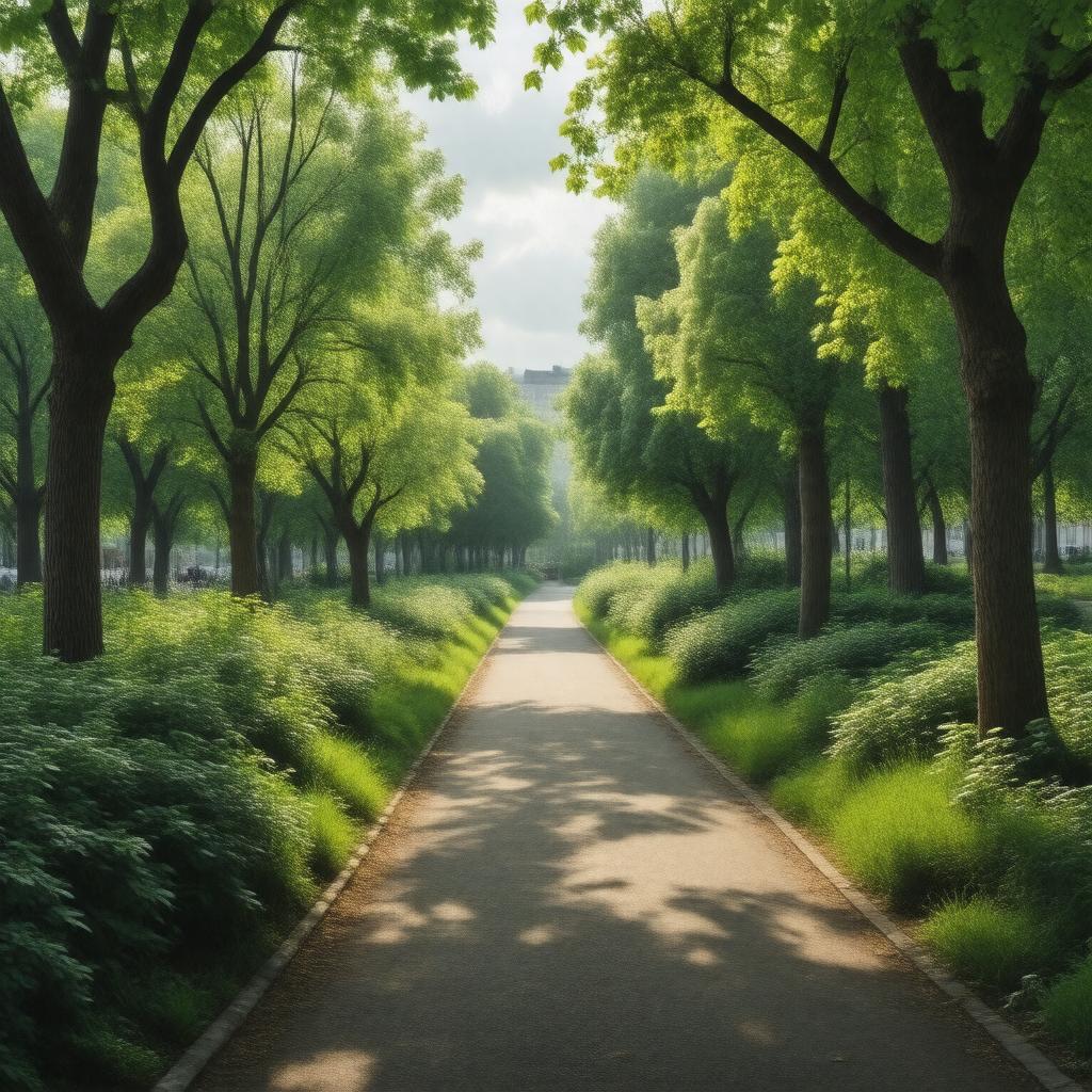 AI-created image of Mariebergsparken