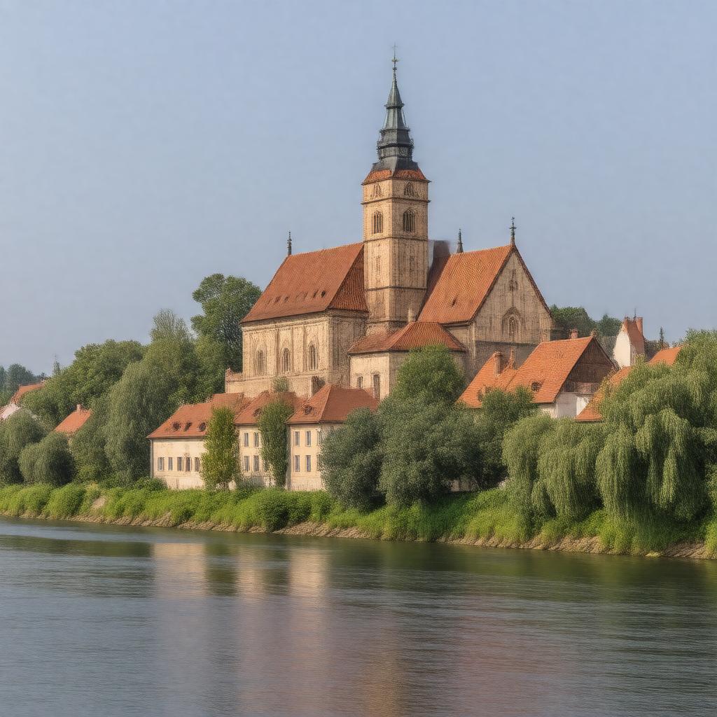 AI-created image of Marienwerder