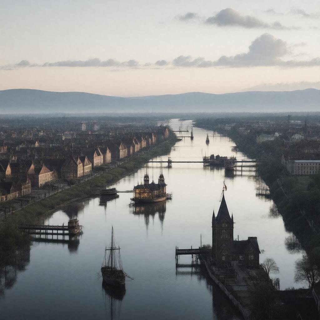 Click to view larger image AI-created image of Marietta, Northwest Territory