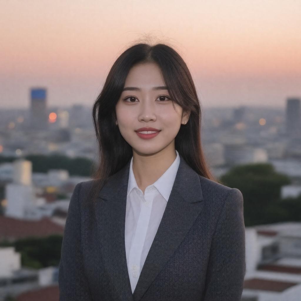 AI-created image of Mariko Shinoda