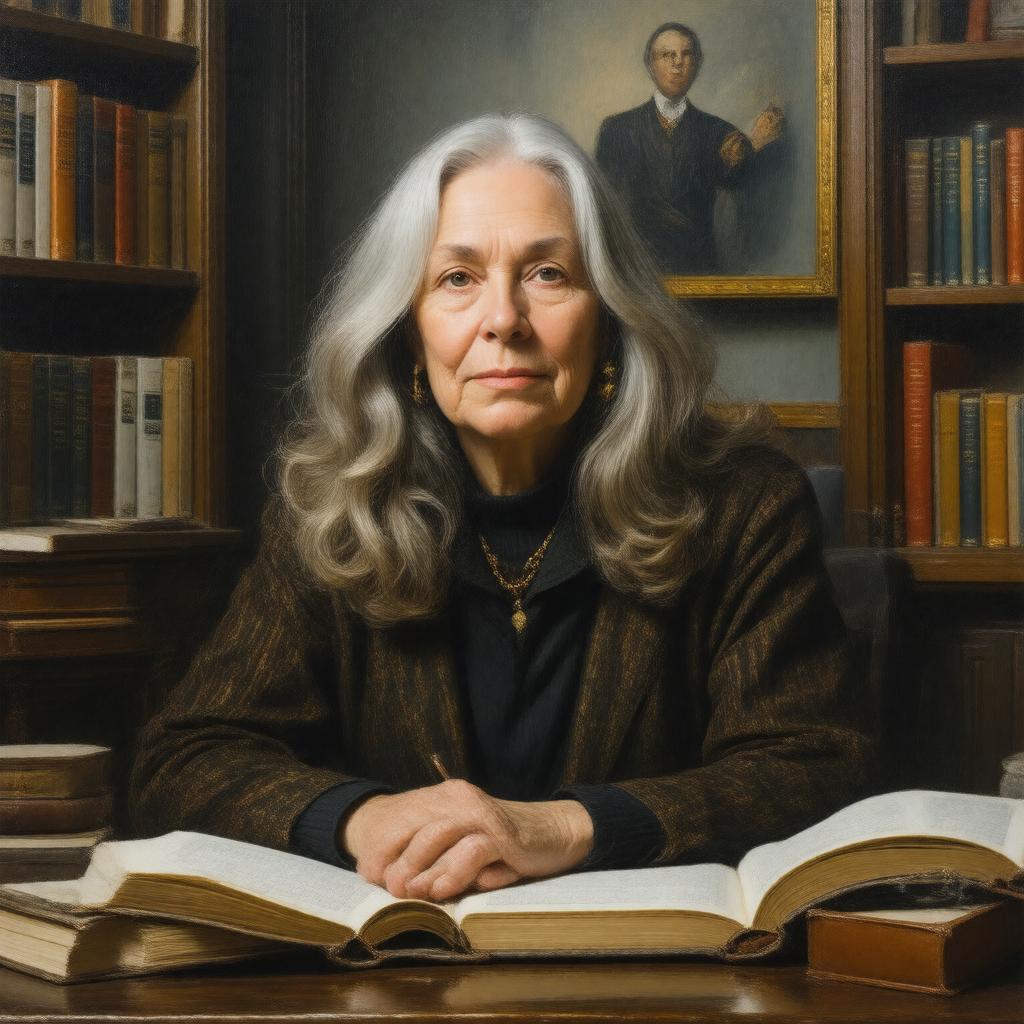 AI-created image of Marilynne Robinson