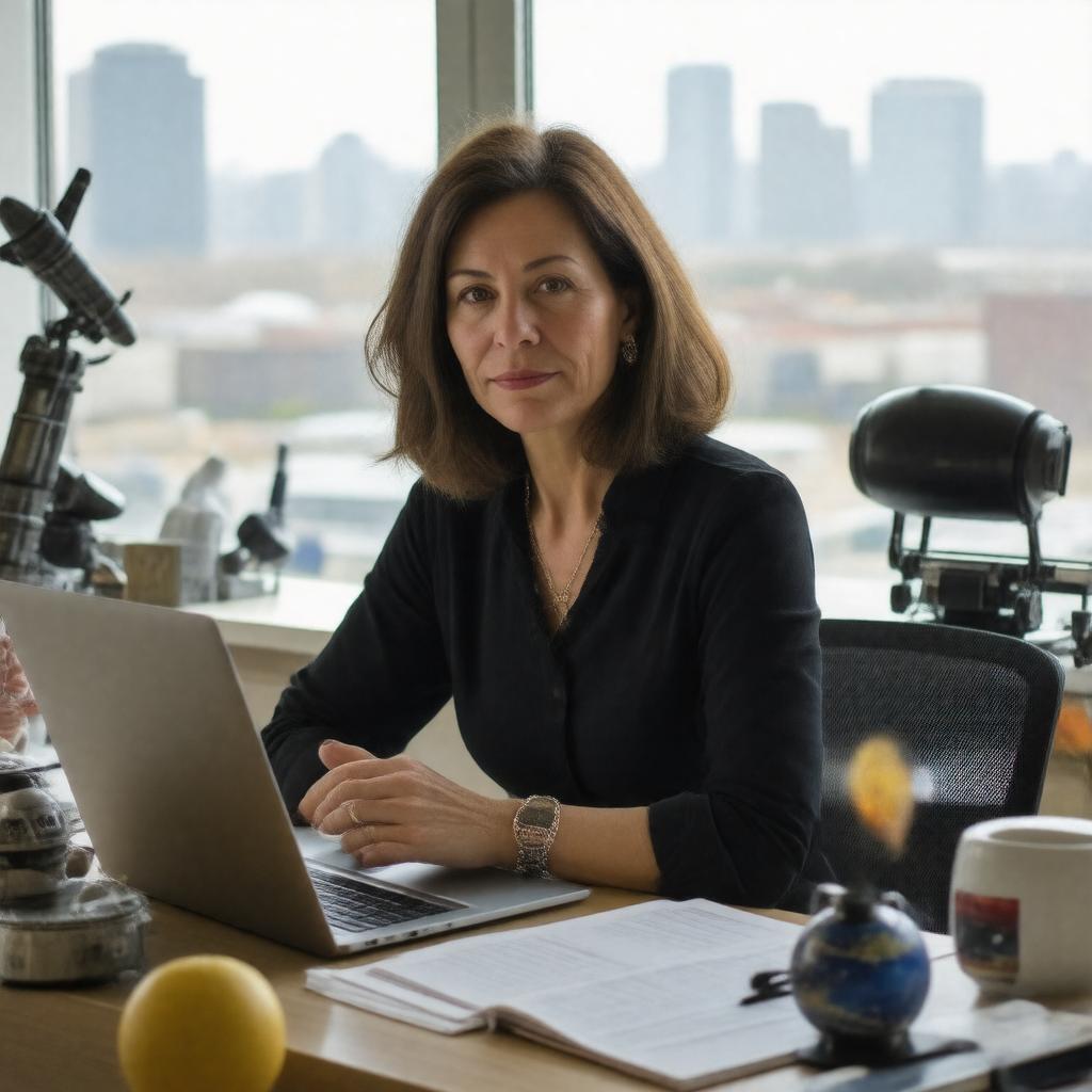 AI-created image of Marina Koren