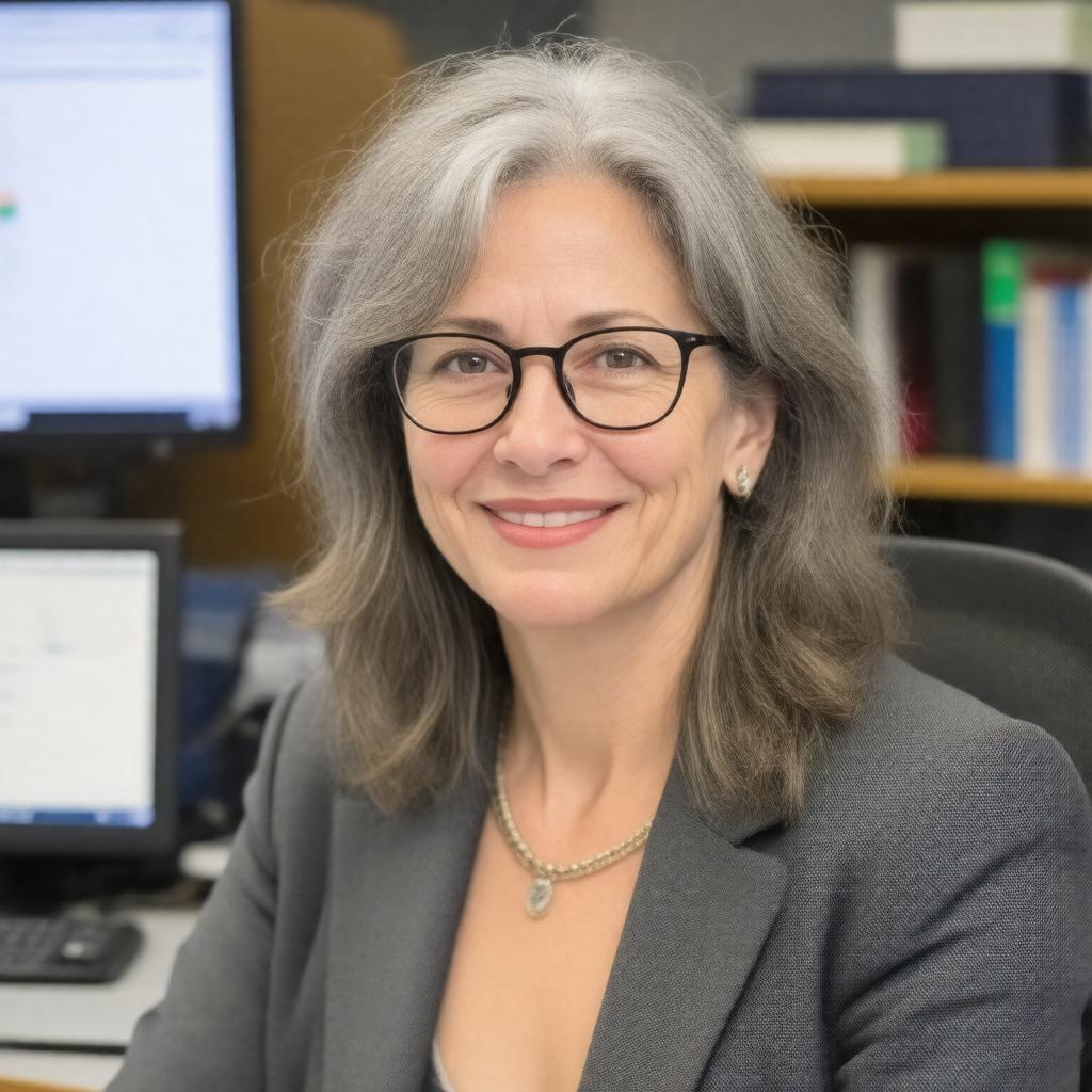 AI-created image of Marina Vannucci