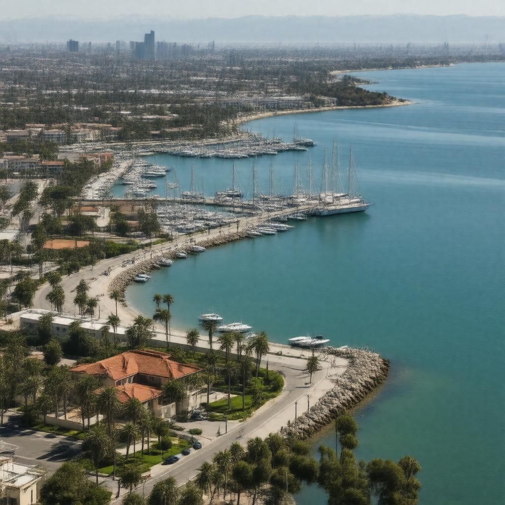 AI-created image of Marina del Rey
