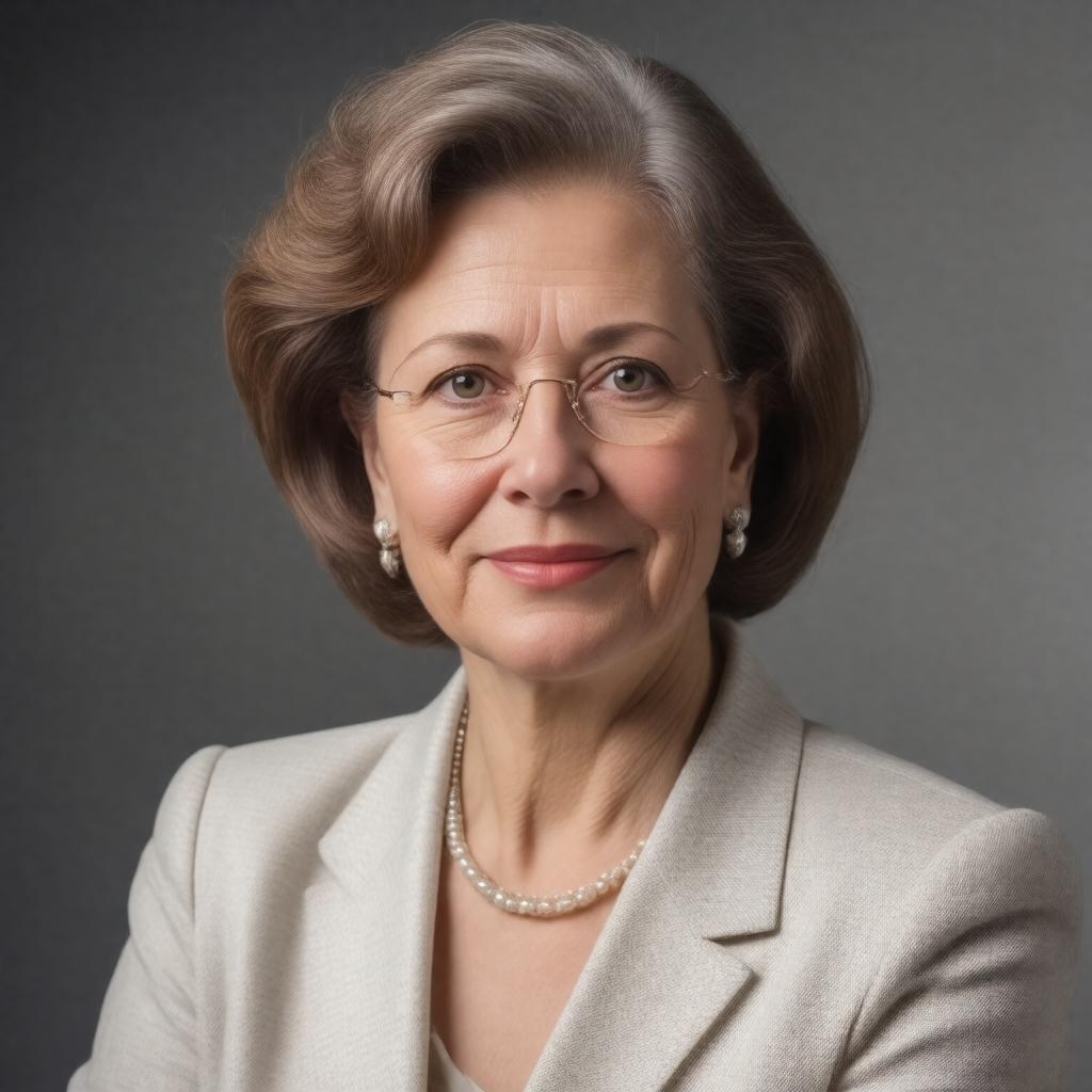 AI-created image of Marina von Neumann Whitman