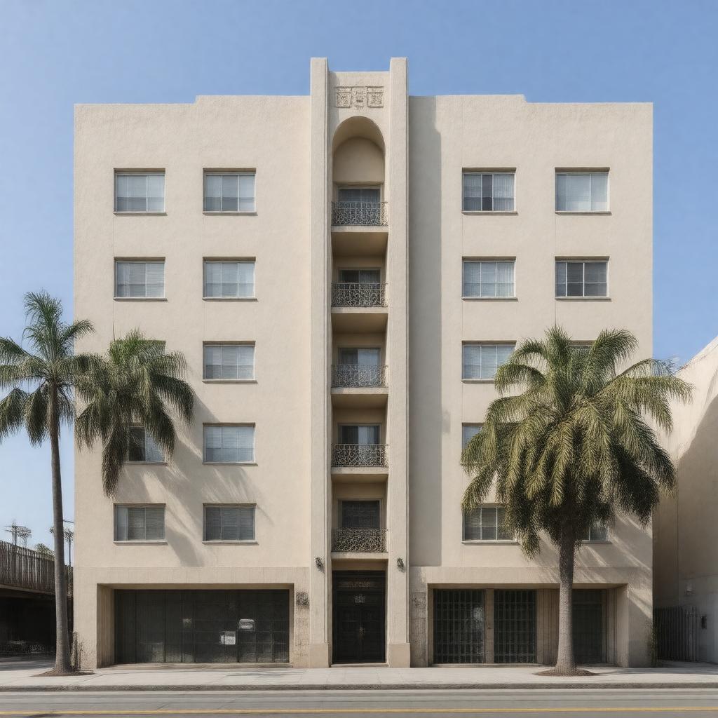 AI-created image of Marine Court Apartments