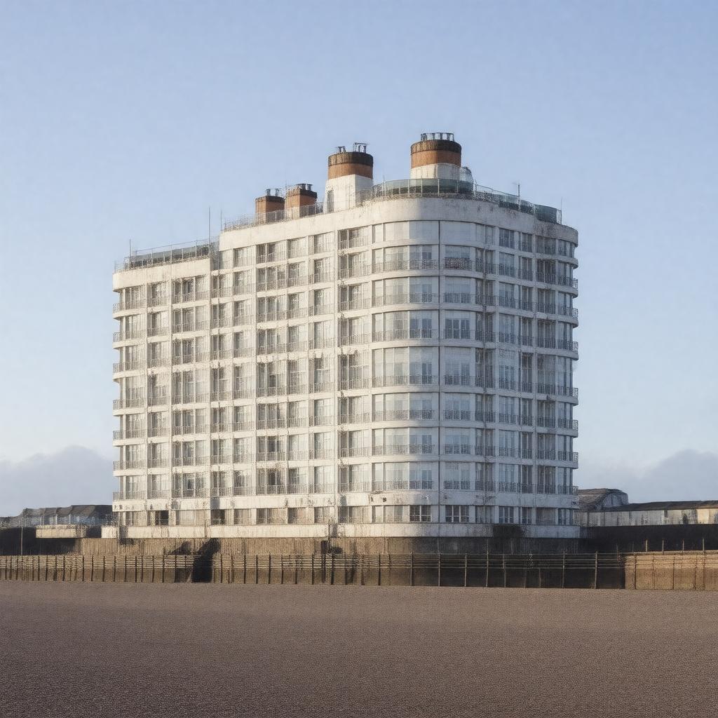 AI-created image of Marine Court