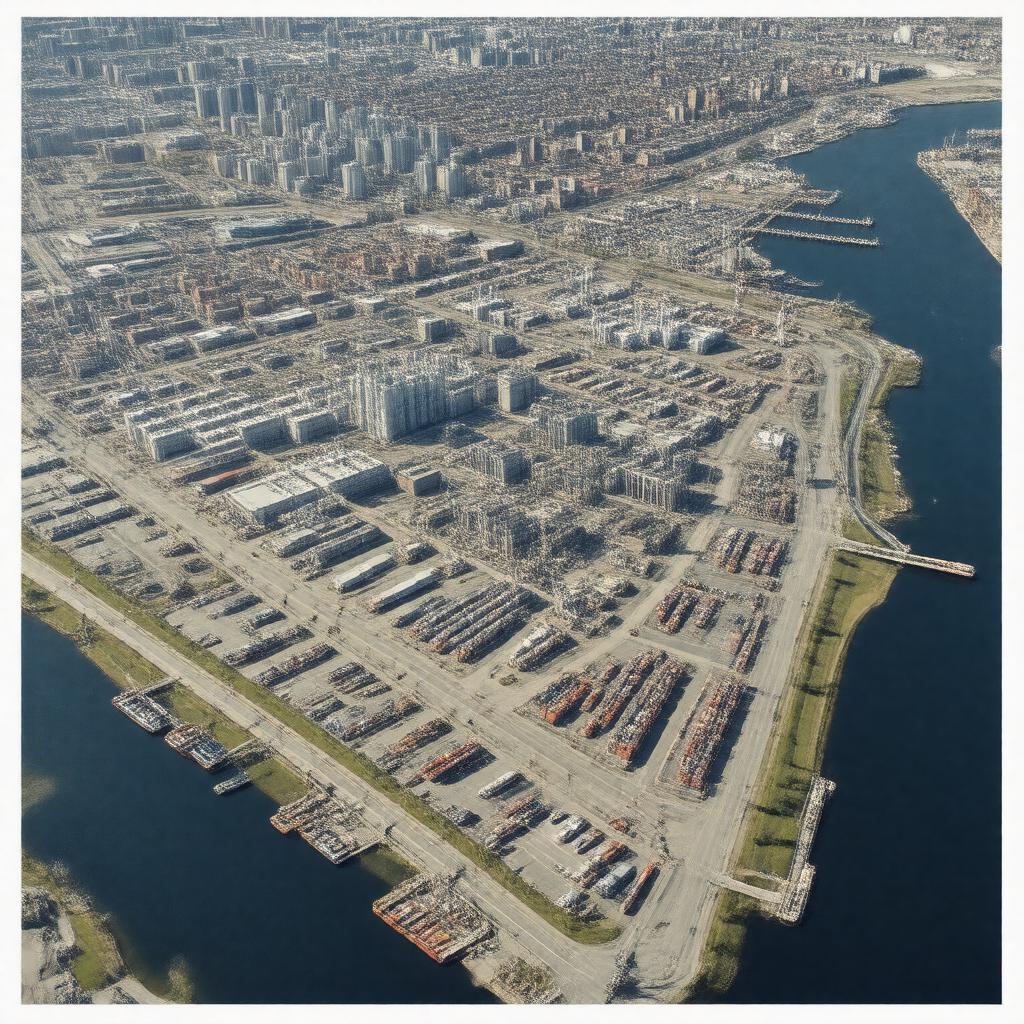 AI-created image of Marine Industrial Park