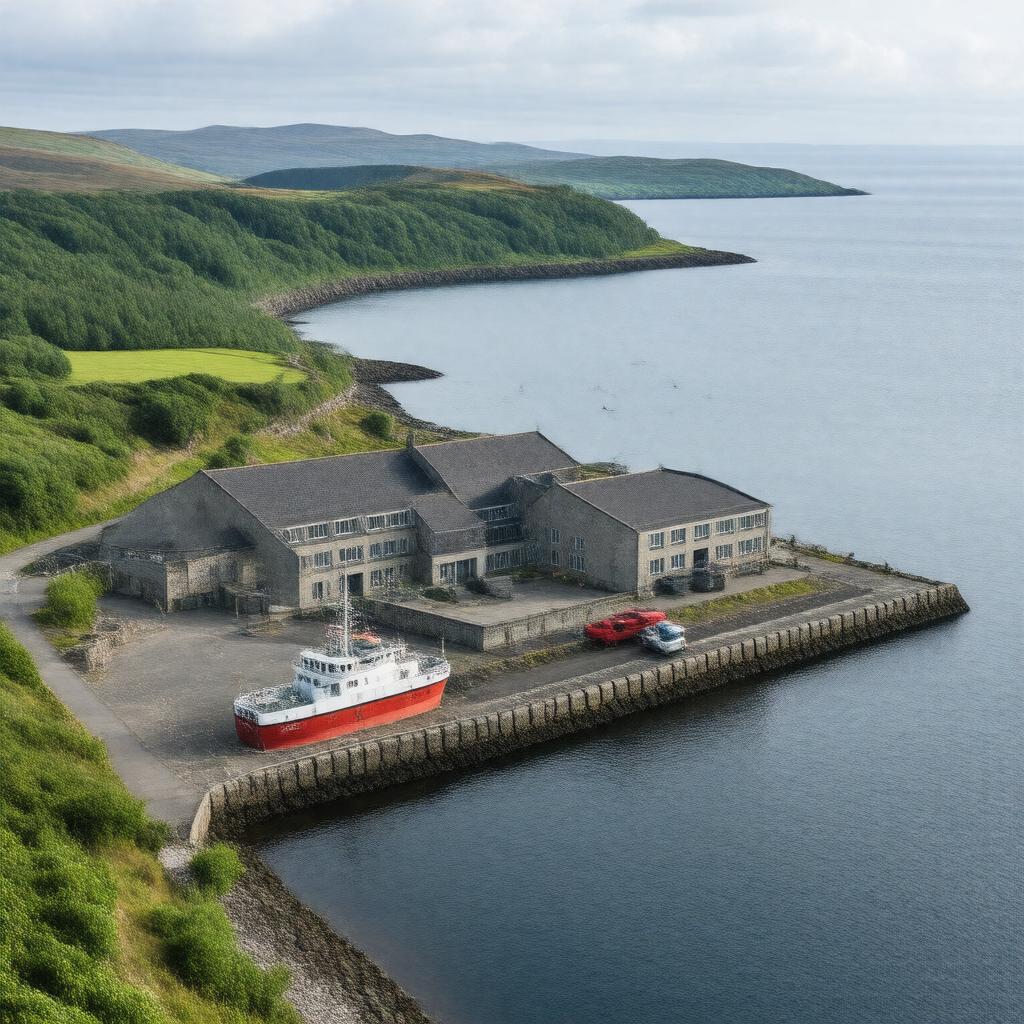 Click to view larger image AI-created image of Marine Institute