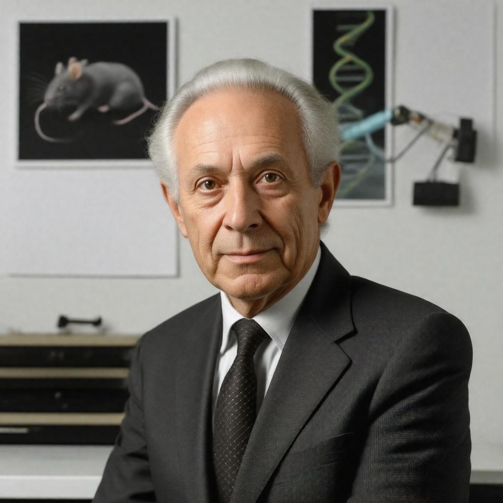 AI-created image of Mario Capecchi