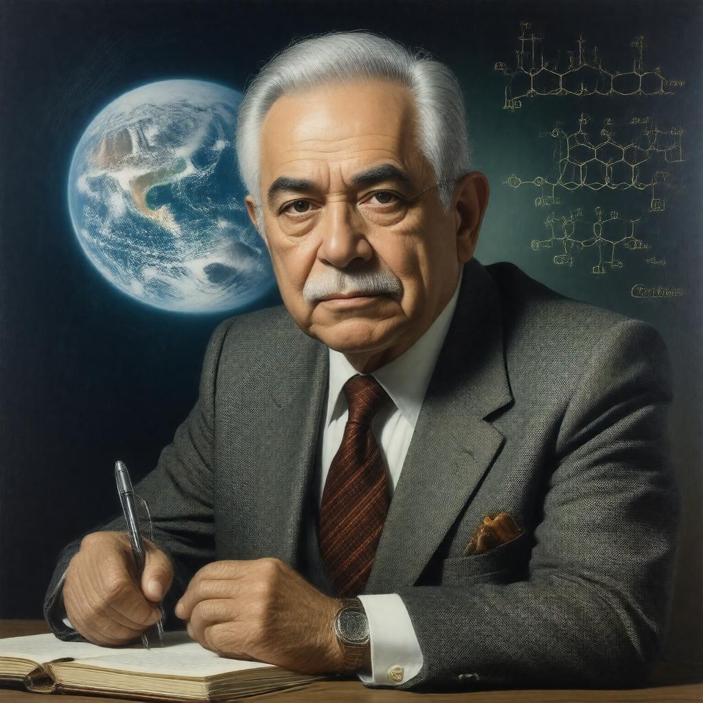 AI-created image of Mario J. Molina