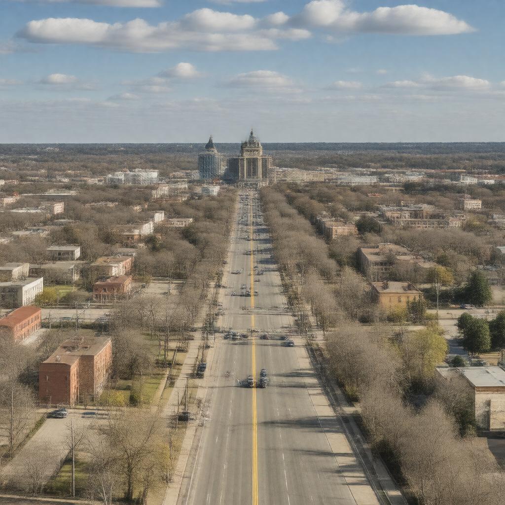 AI-created image of Marion, Arkansas