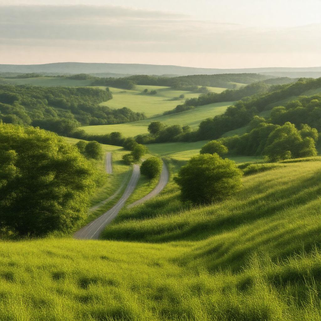 AI-created image of Marion County, Kentucky