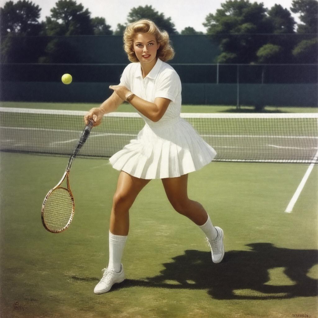 Click to view larger image AI-created image of Marion Gaddys