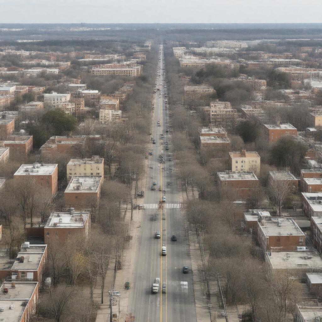 Click to view larger image AI-created image of Marion, Indiana