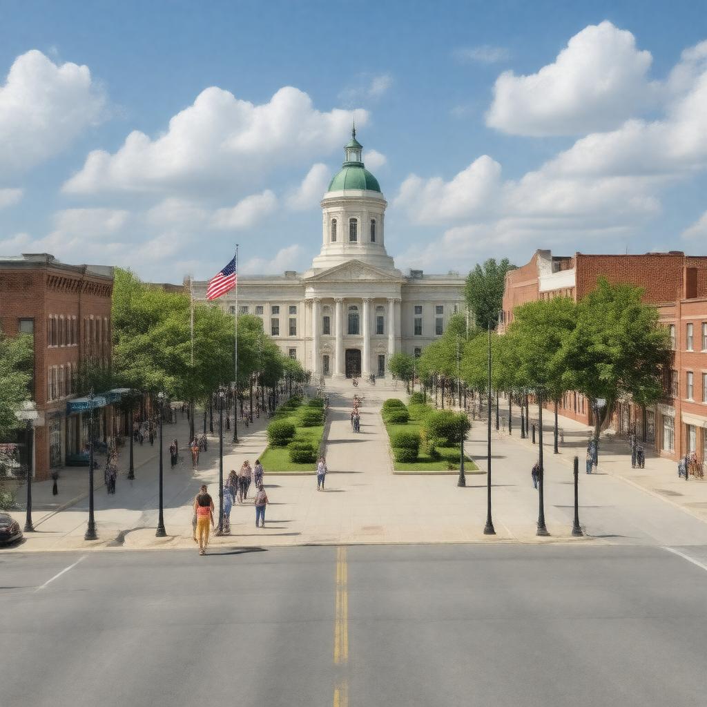 AI-created image of Marion, Iowa