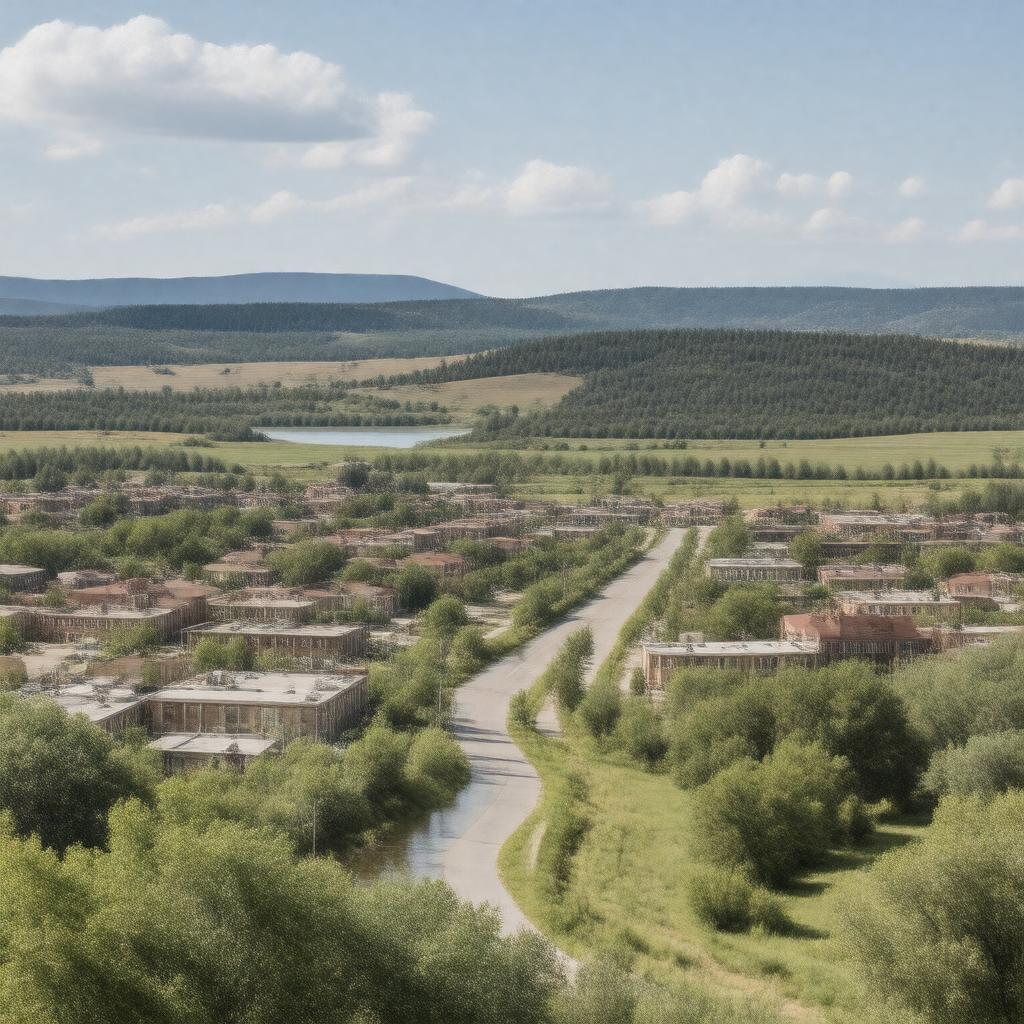 AI-created image of Marion, Kansas