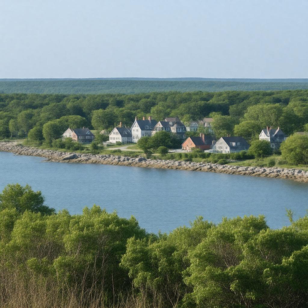 AI-created image of Marion, Massachusetts