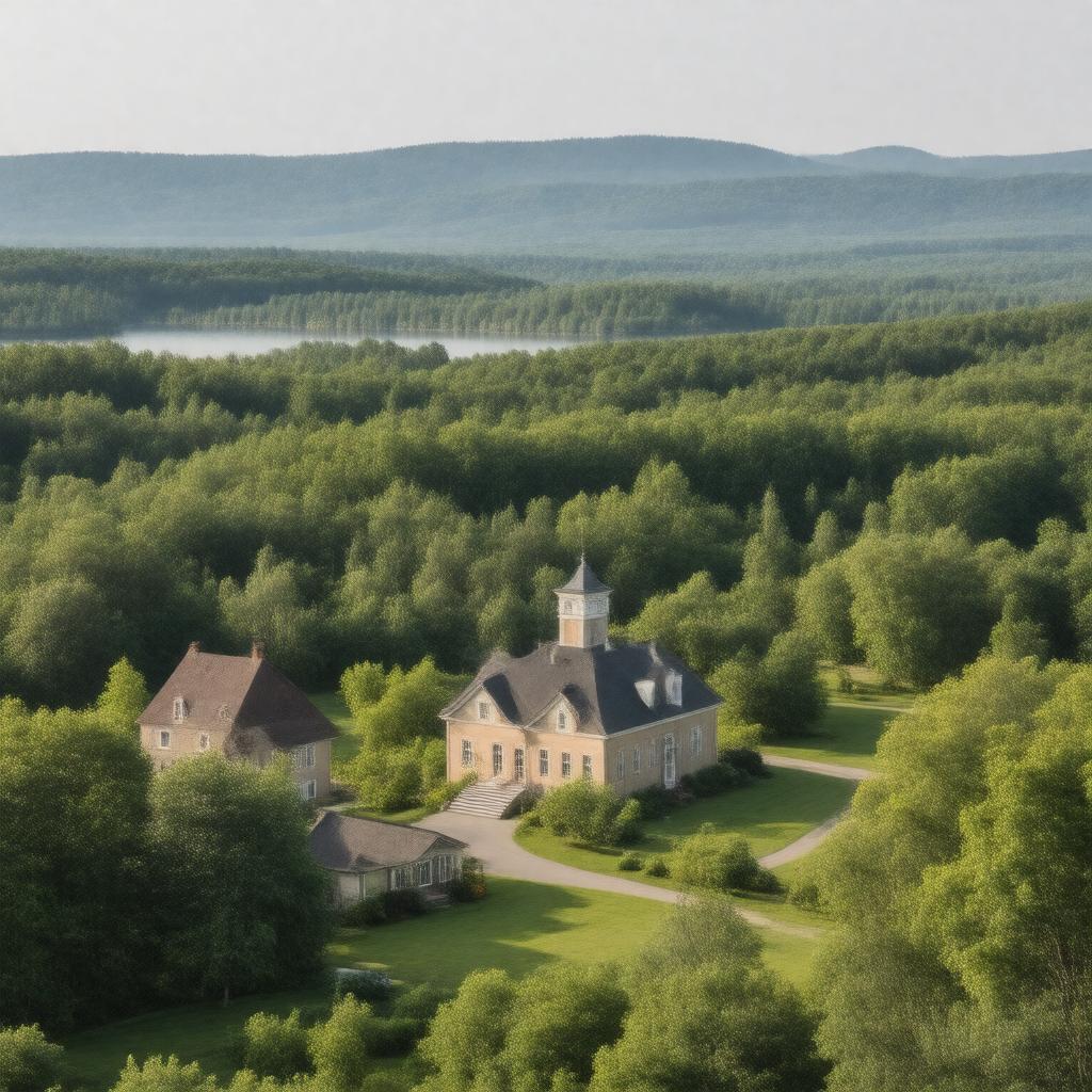 Click to view larger image AI-created image of Marion, Michigan