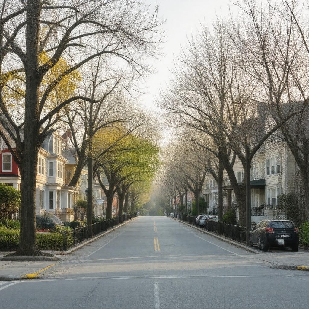 AI-created image of Marion, New Jersey