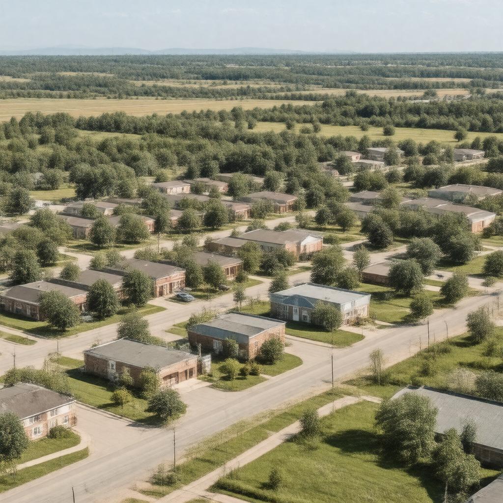 AI-created image of Marion, North Dakota