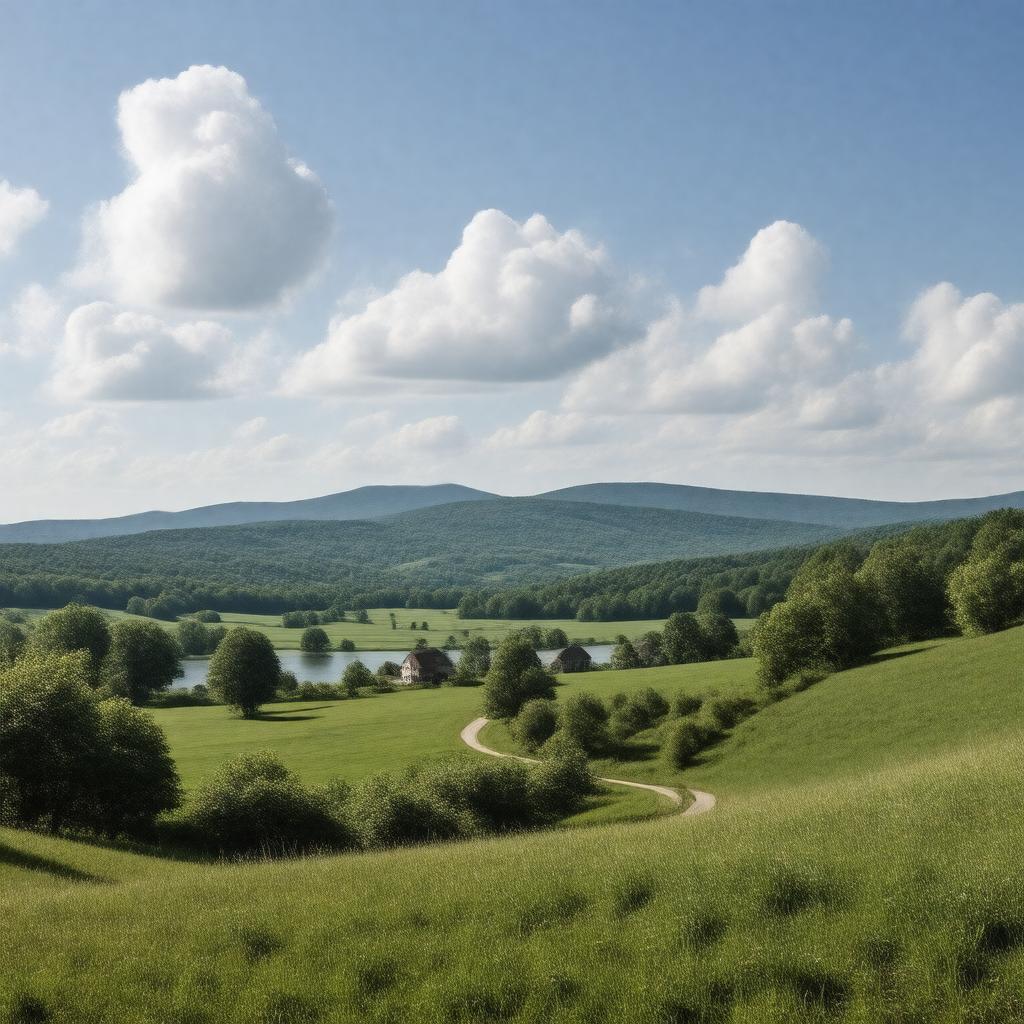 AI-created image of Marion, Vermont