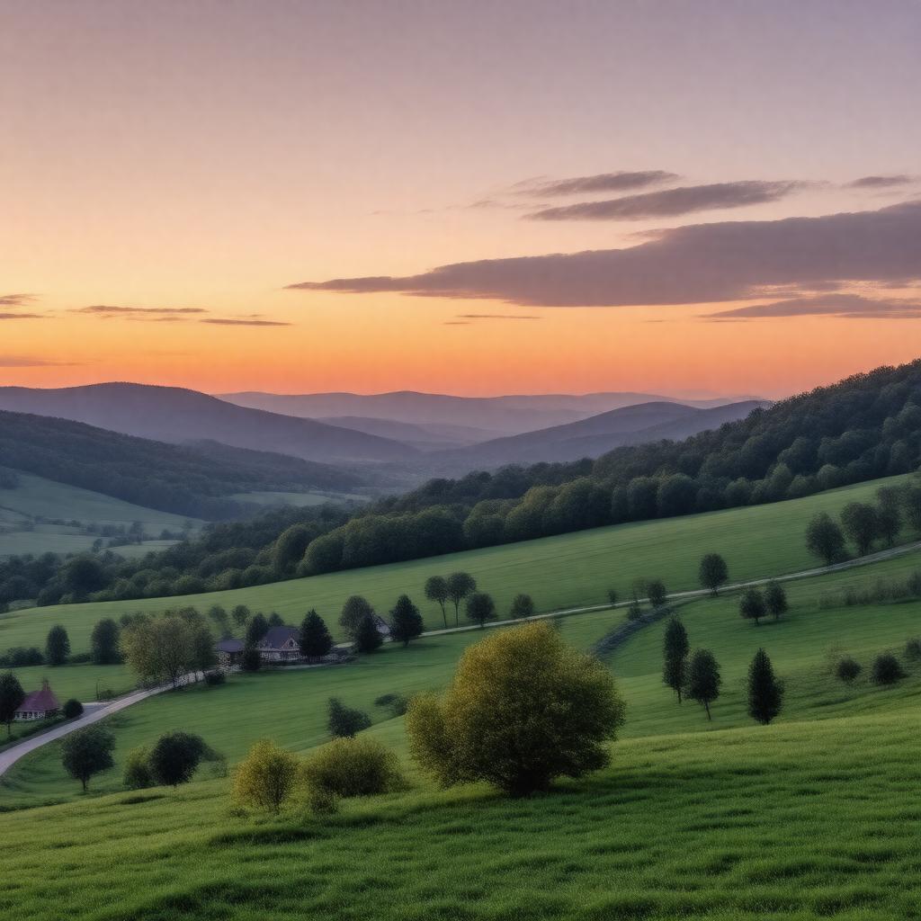 AI-created image of Marion, West Virginia