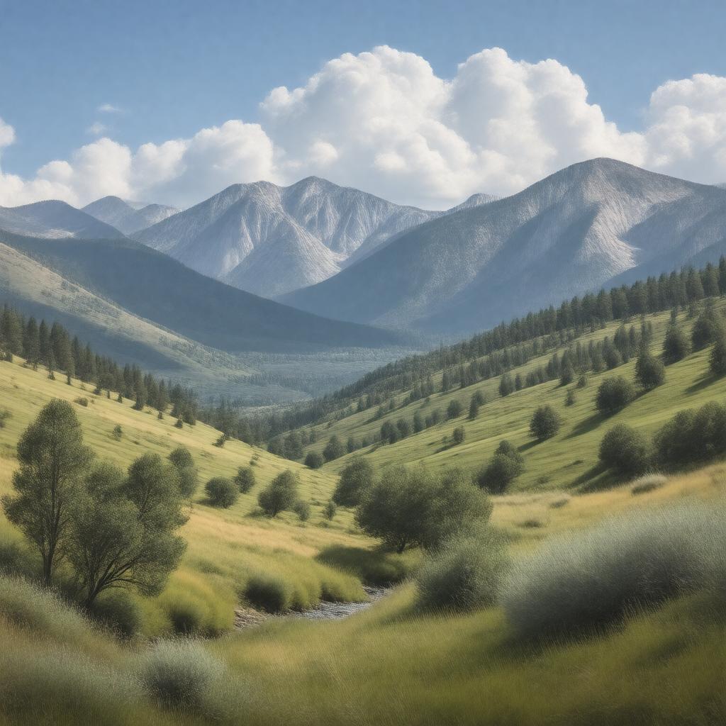 AI-created image of Mariposa County