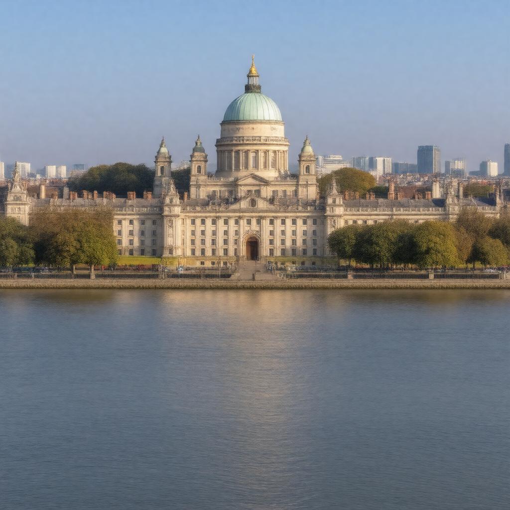 AI-created image of Maritime Greenwich