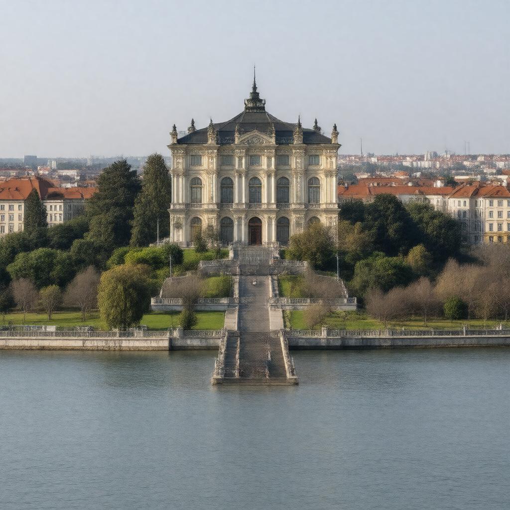 AI-created image of Mariyinsky Palace