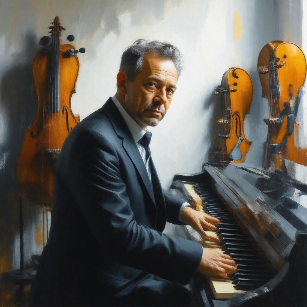 AI-created image of Mark-Anthony Turnage