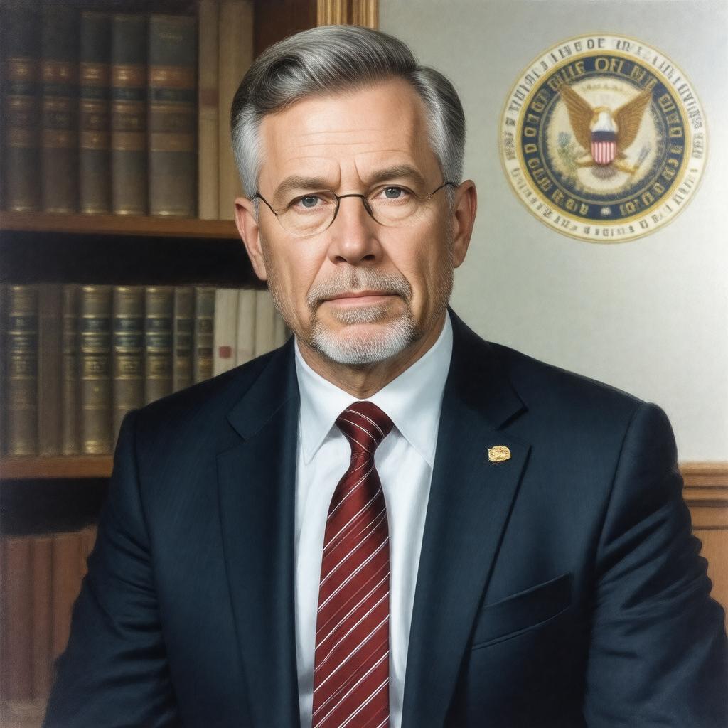 AI-created image of Mark A. Bradley