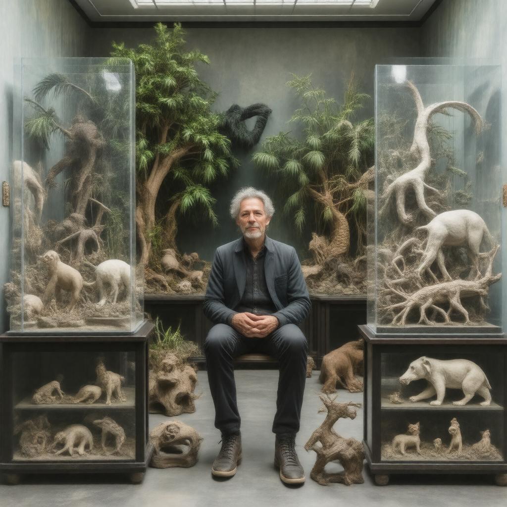 AI-created image of Mark Dion