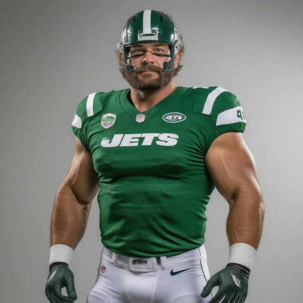 Click to view larger image AI-created image of Mark Gastineau