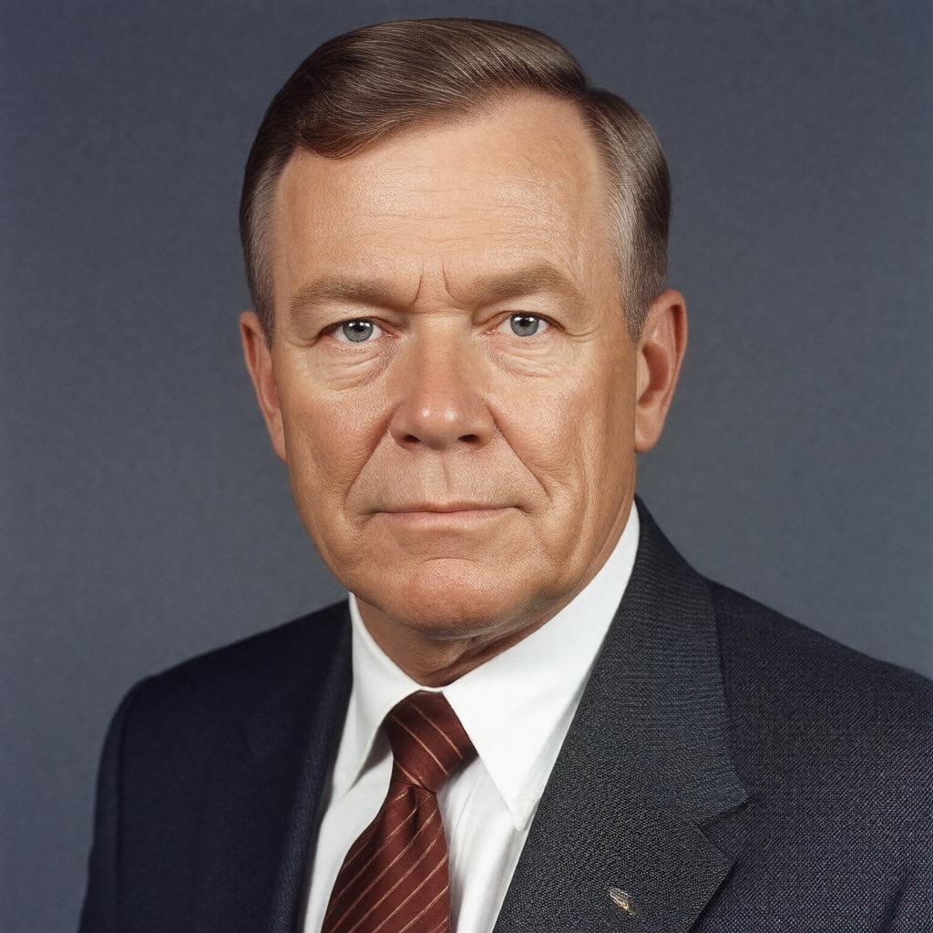 AI-created image of Mark Hatfield