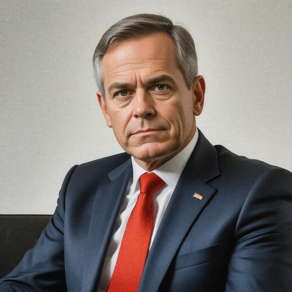 AI-created image of Mark J. Carney