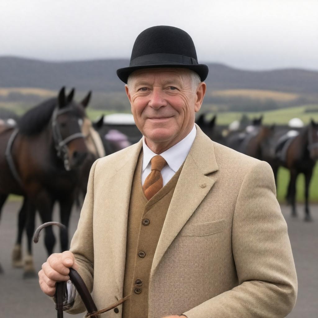 AI-created image of Mark Johnston