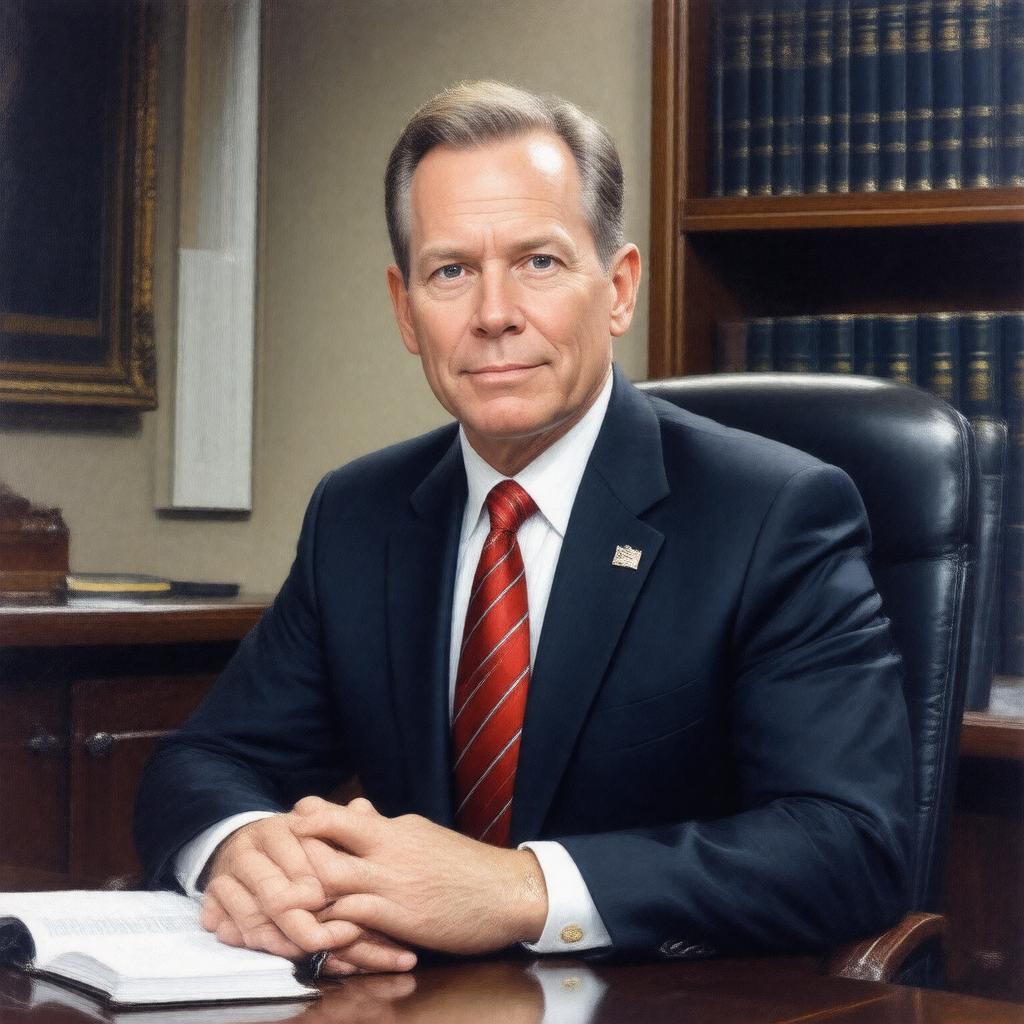 AI-created image of Mark Kuchler