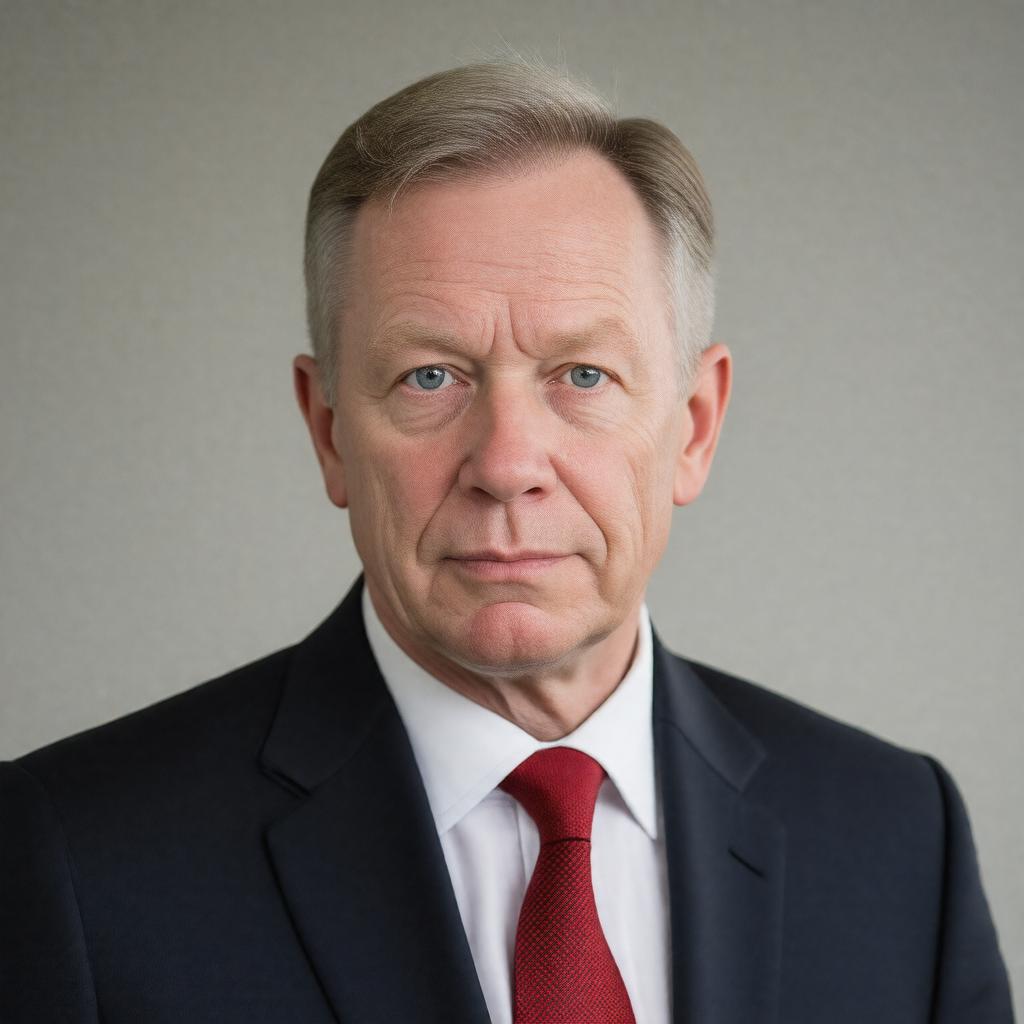 AI-created image of Mark Lowcock