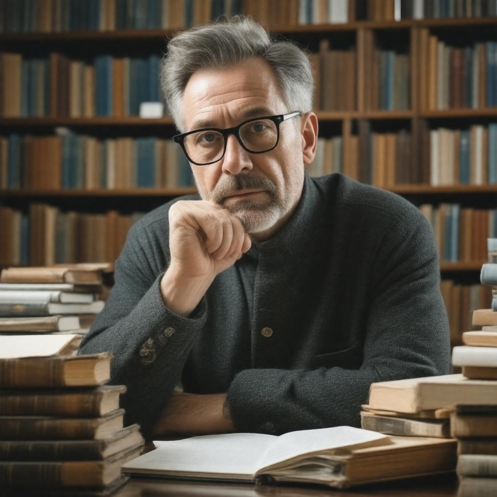 AI-created image of Mark Mazower