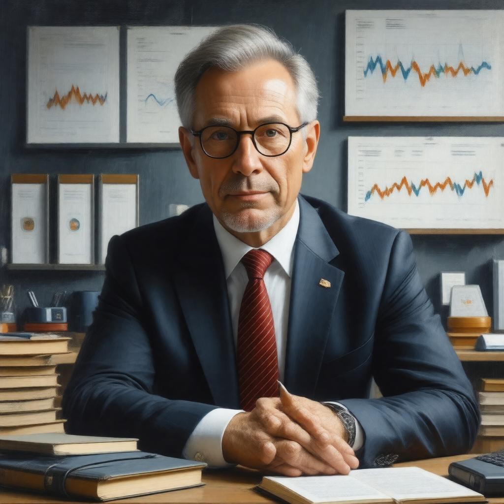 Click to view larger image AI-created image of Mark P. Taylor