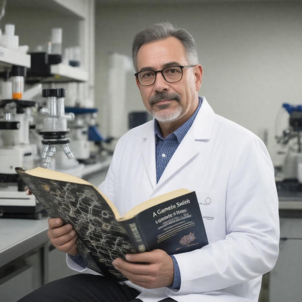 AI-created image of Mark Ptashne