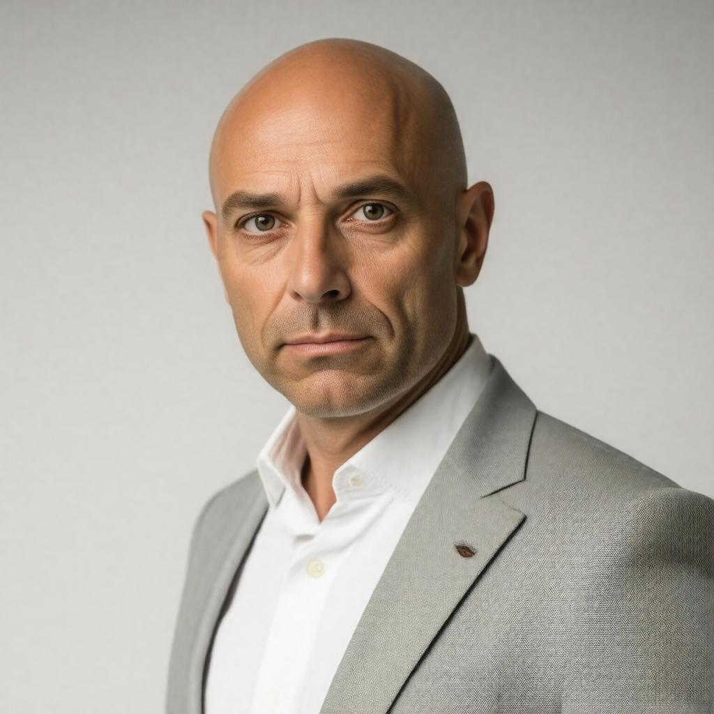 AI-created image of Mark Strong