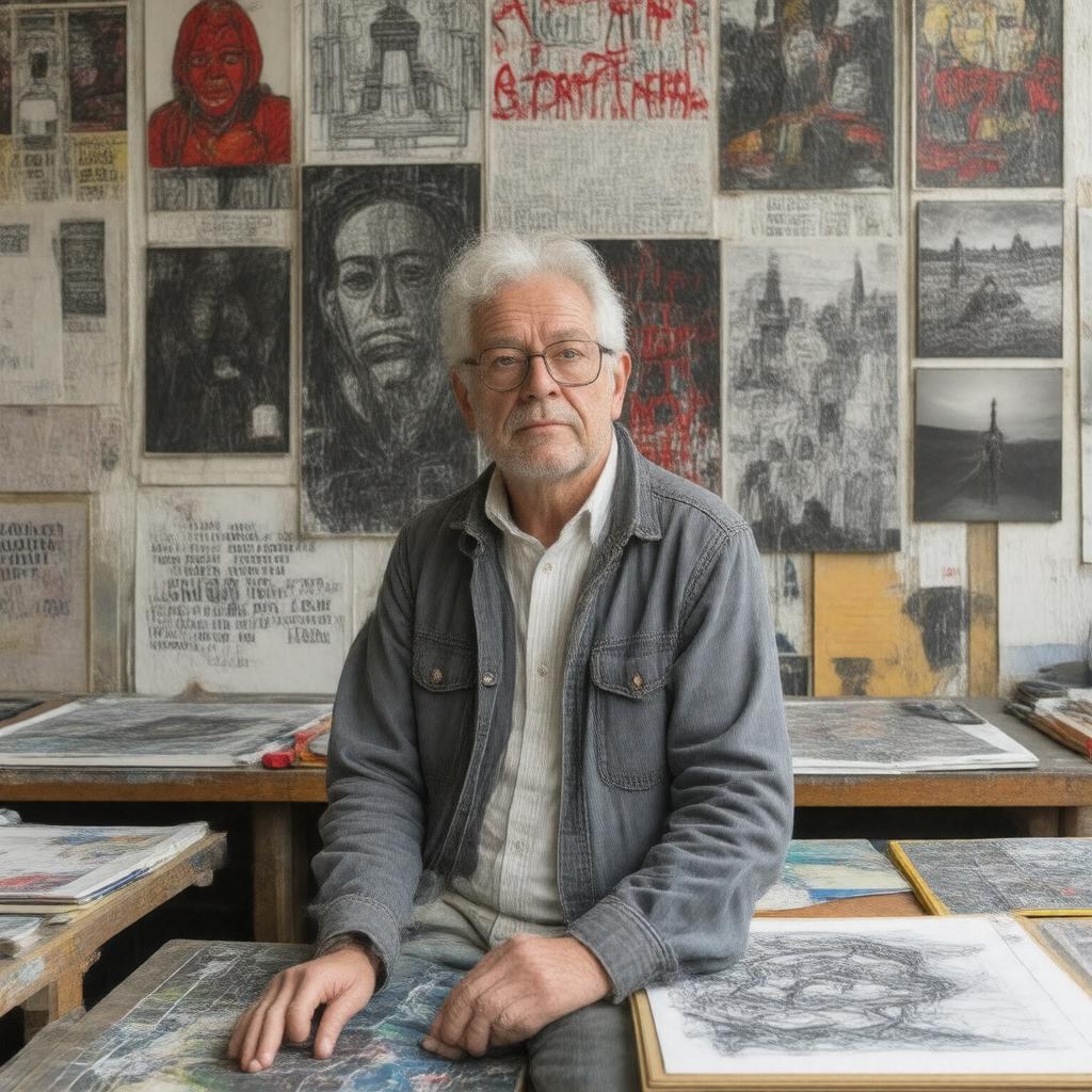 Click to view larger image AI-created image of Mark Titchner