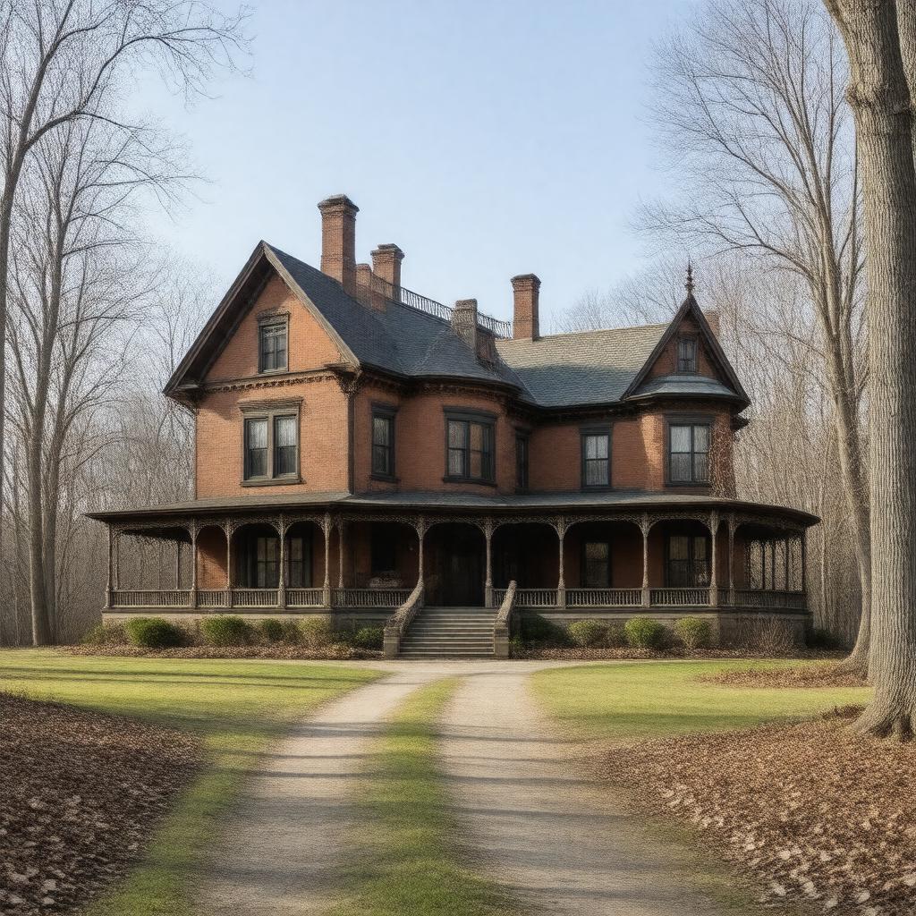AI-created image of Mark Twain House & Museum