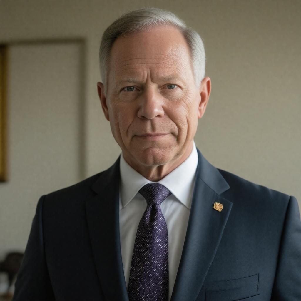 AI-created image of Mark Usher