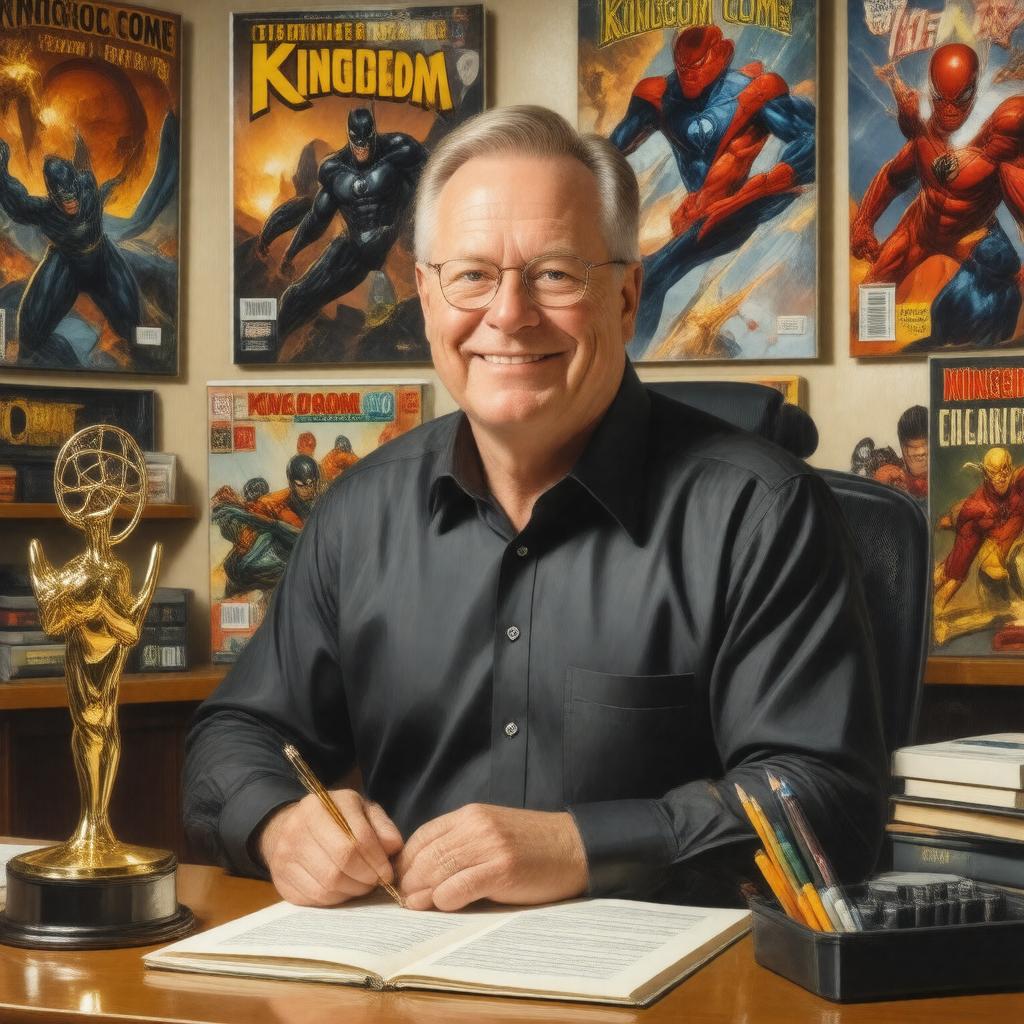 AI-created image of Mark Waid