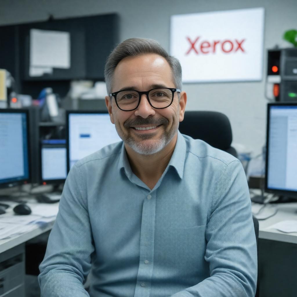 Click to view larger image AI-created image of Mark Weiser