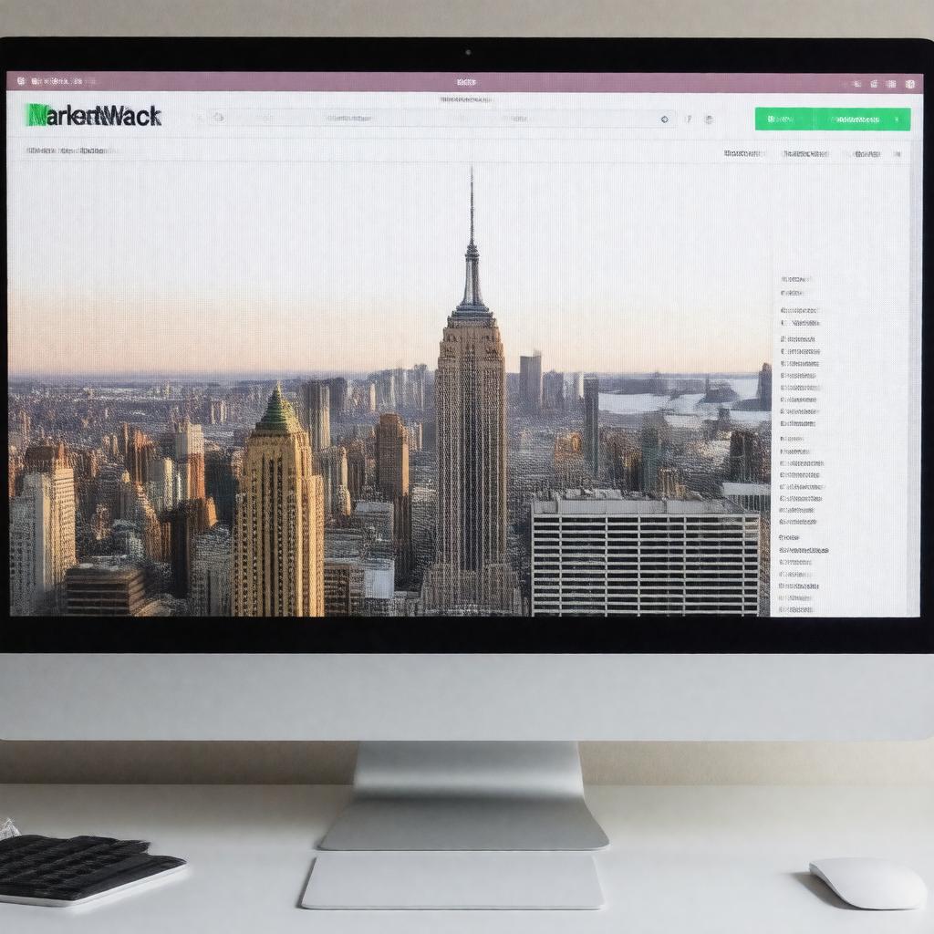 AI-created image of MarketWatch